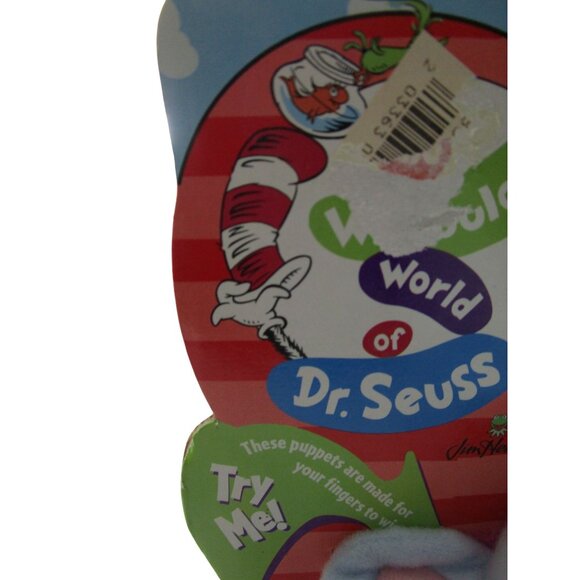 Dr. Seuss Horton With The Whozit Finger Puppet By Mattel - Picture 8 of 9